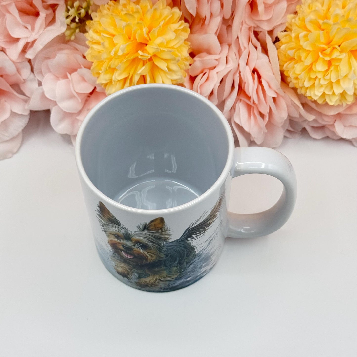 Yorkshire Terrier Ceramic Dog Mug - Handmade Pet Lover Gift