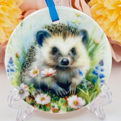 Hedgehog Ceramic Ornament: Sentimental Keepsake Gift