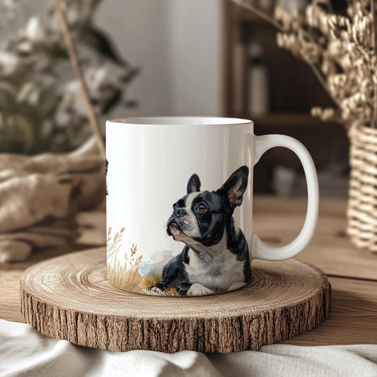 Boston Terrier 11oz Ceramic Mug