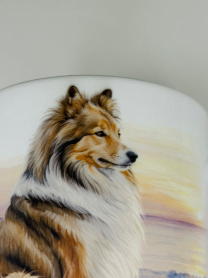 Shetland Sheepdog/Sheltie Mug: Handmade Ceramic Coffee Cup, Pet Lover Gift