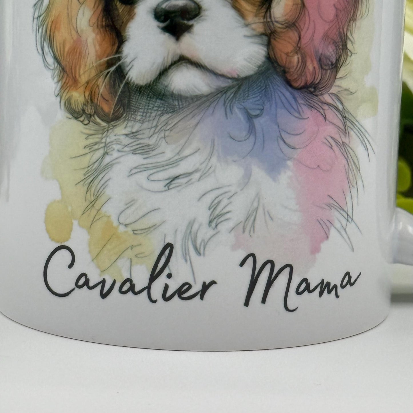 Cavalier King Charles Spaniel 11oz Mug: Handmade Dog Lover Gift