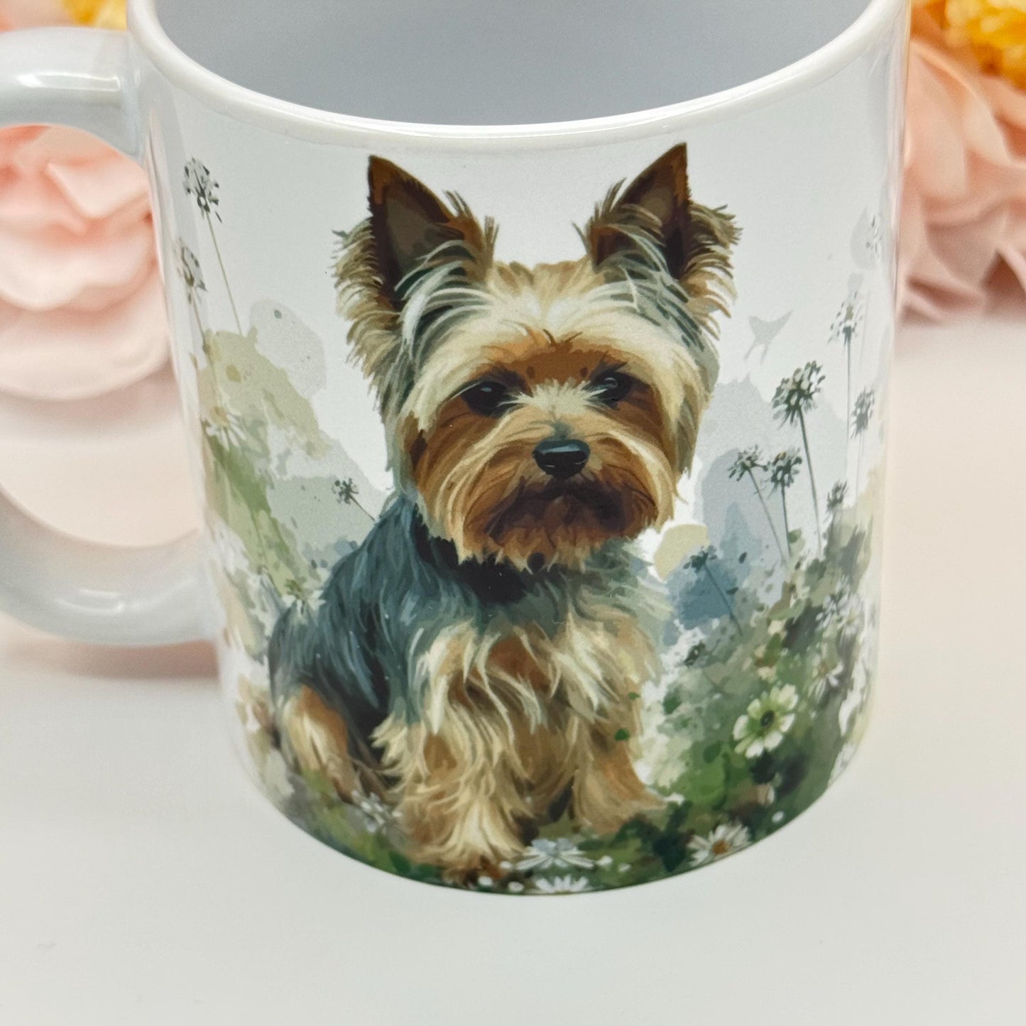 Yorkshire Terrier Ceramic Mug: Handmade Dog Lover Gift