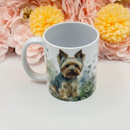Yorkshire Terrier Ceramic Mug: Handmade Dog Lover Gift