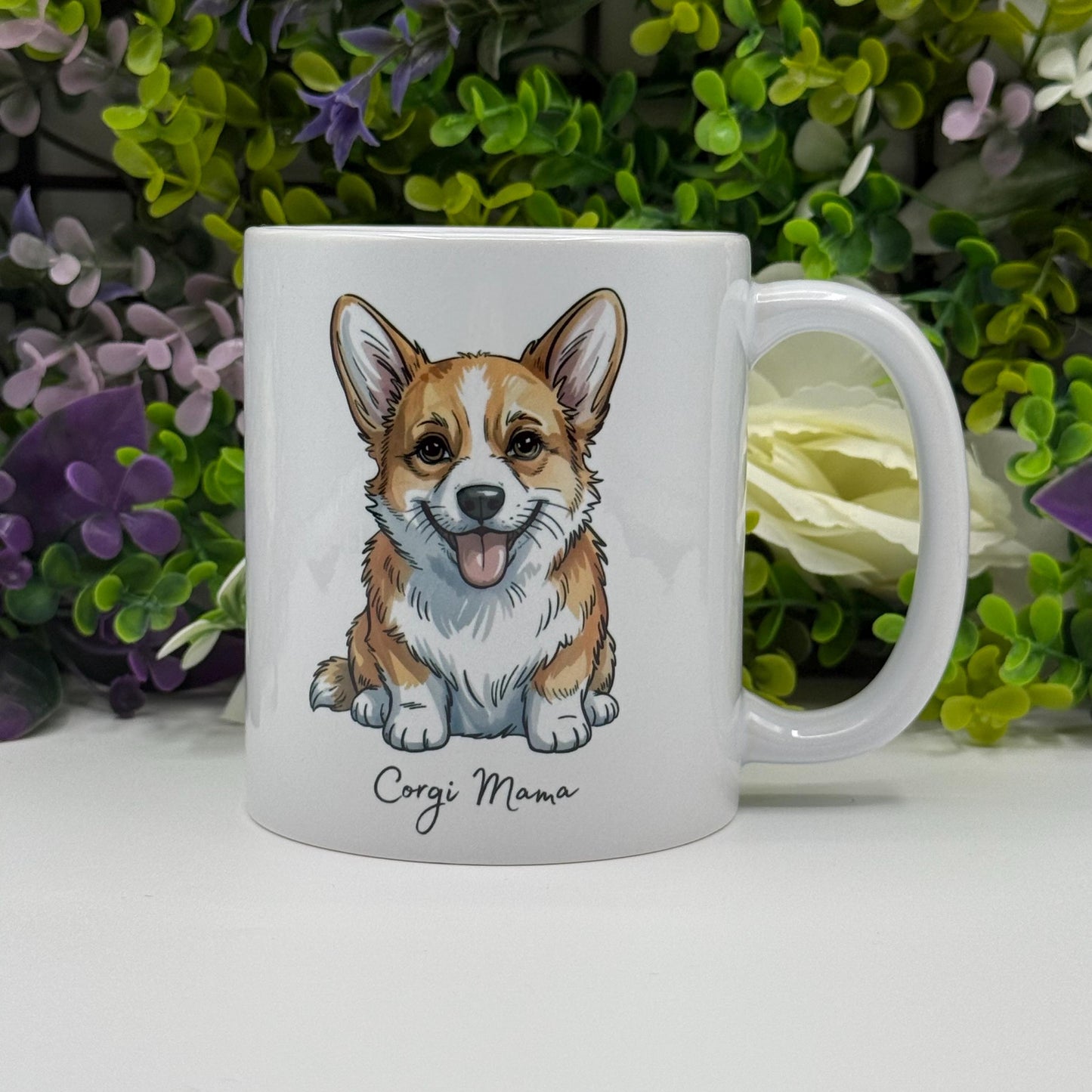 Corgi Ceramic 11oz Mug: Handmade Dog Lover Gift