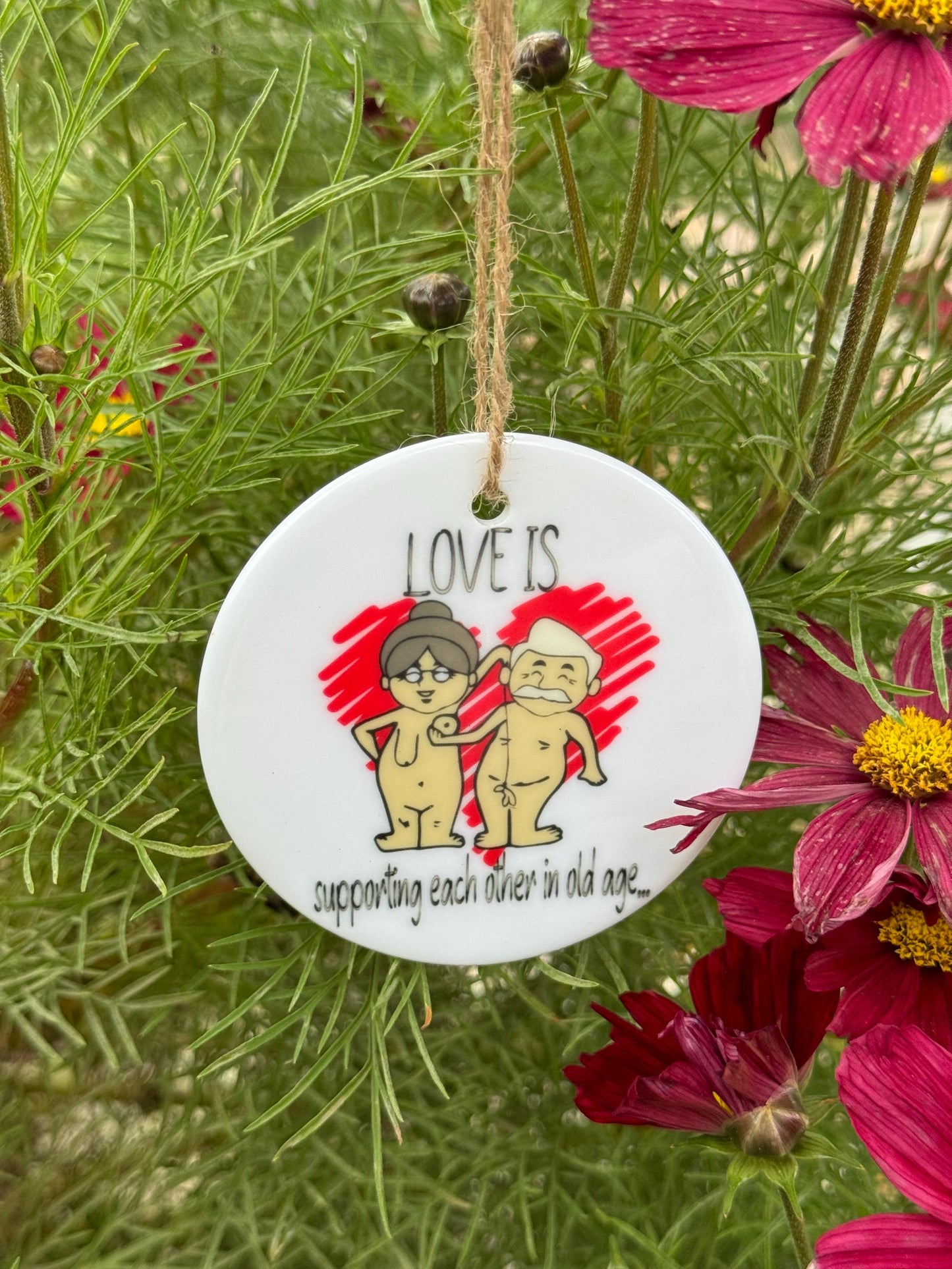 Couple Humour Ornament: Sentimental Keepsake Gift