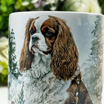 Cavalier King Charles Spaniel Blenheim 11oz Mug: Handmade Dog Lover Gift