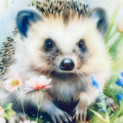 Hedgehog Ceramic Ornament: Sentimental Keepsake Gift