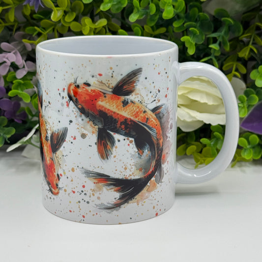 Koi Fish 11oz Ceramic Coffee Mug