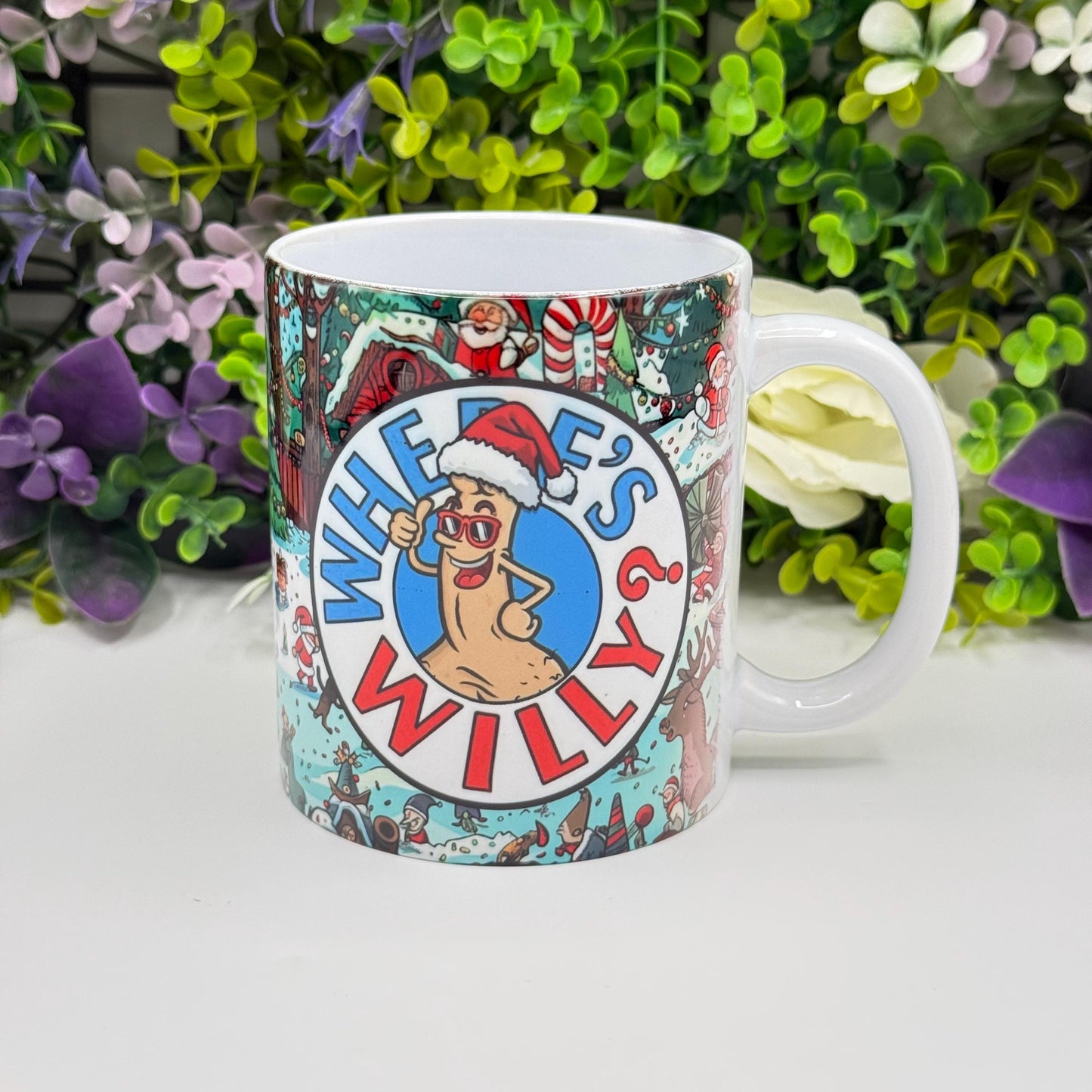 Where's Willy Humour 11oz Ceramic Mug