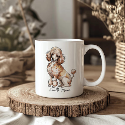 Poodle 11oz Ceramic Dog Mug