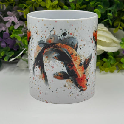 Koi Fish 11oz Ceramic Coffee Mug