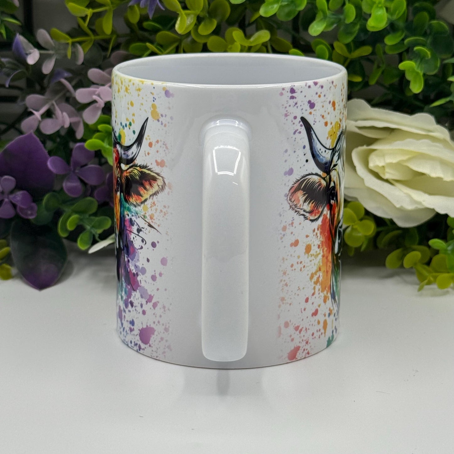 Cow Colourful 11oz Ceramic Mug