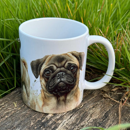 Pug 11oz Ceramic Dog Mug