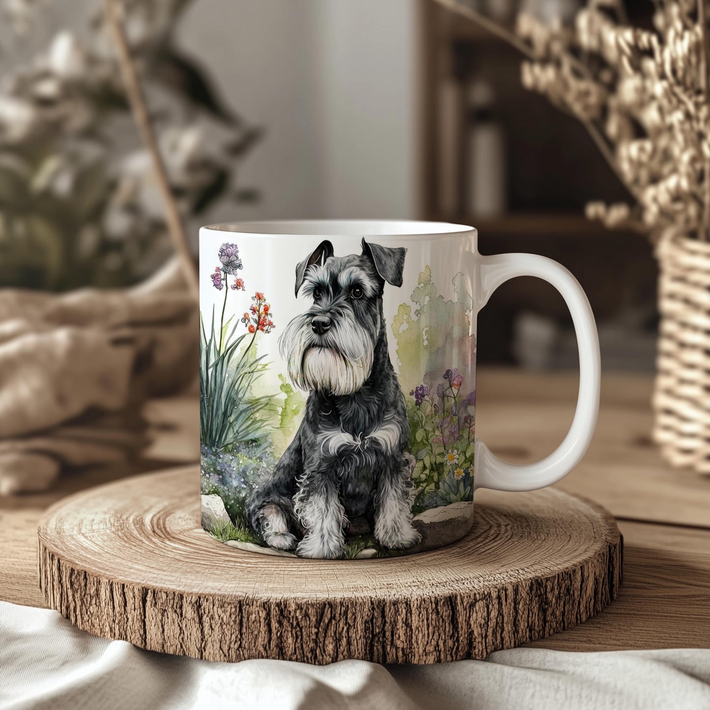 Schnauzer 11oz Ceramic Mug
