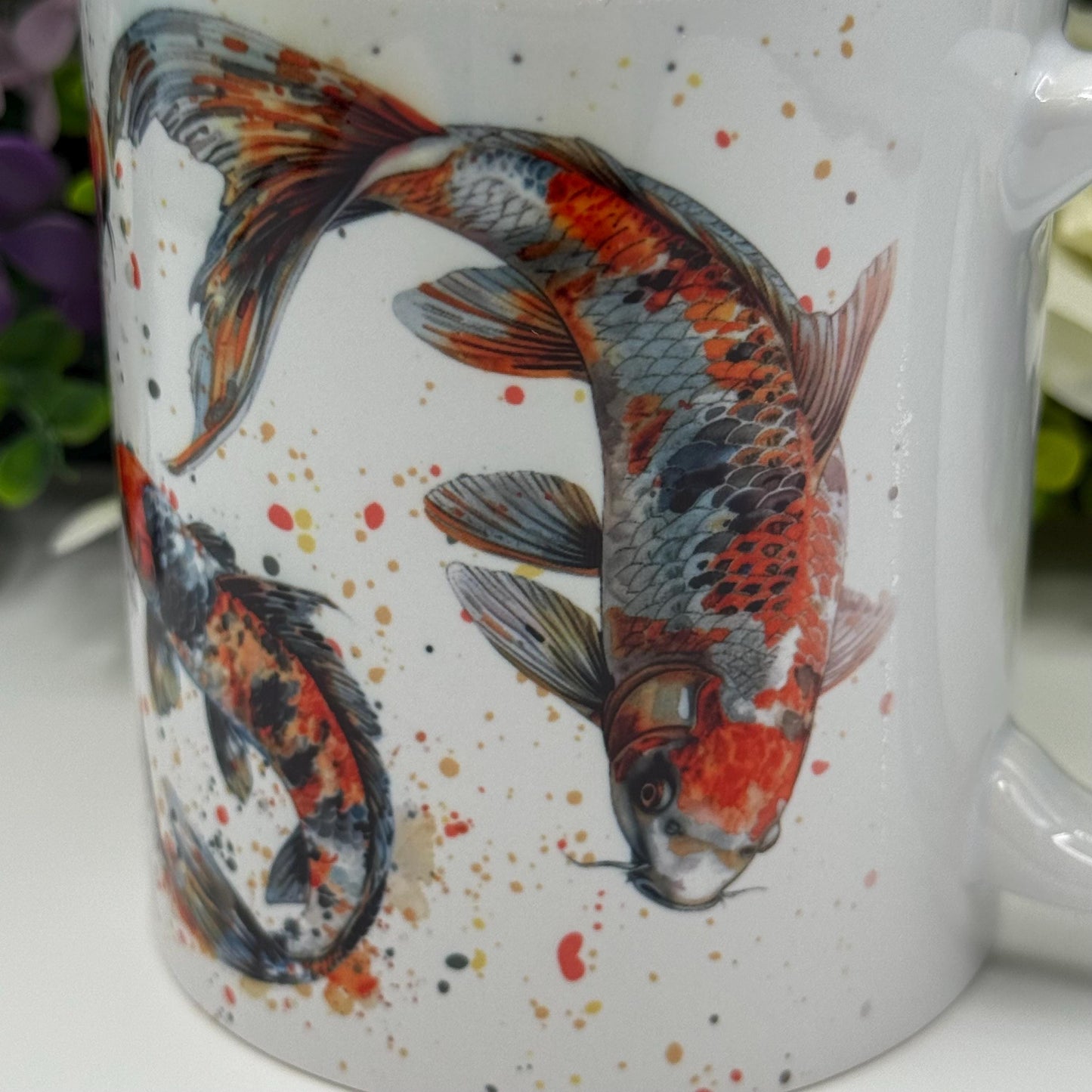 Koi Fish 11oz Ceramic Coffee Mug