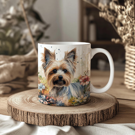 Yorkshire Terrier Ceramic Mug: Handmade Dog Lover Gift