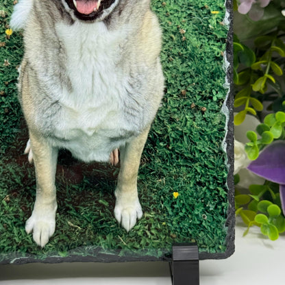 Custom Photo Slate 15cm x 20cm - Personalised Image