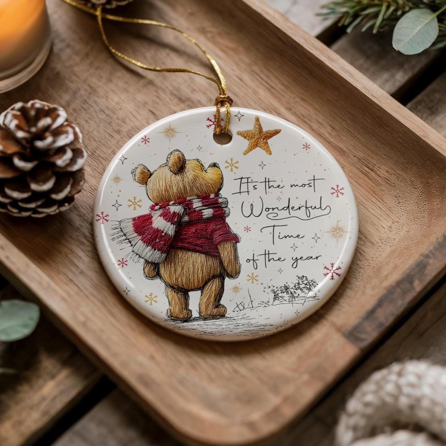Ceramic Christmas Ornament – Keepsake Gift