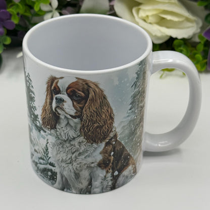Cavalier King Charles Spaniel Blenheim 11oz Mug: Handmade Dog Lover Gift