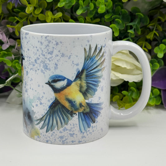 Blue Tit Bird 11oz Ceramic Coffee Mug