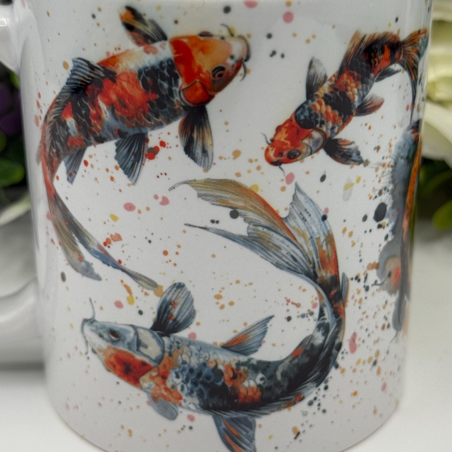Koi Fish 11oz Ceramic Coffee Mug