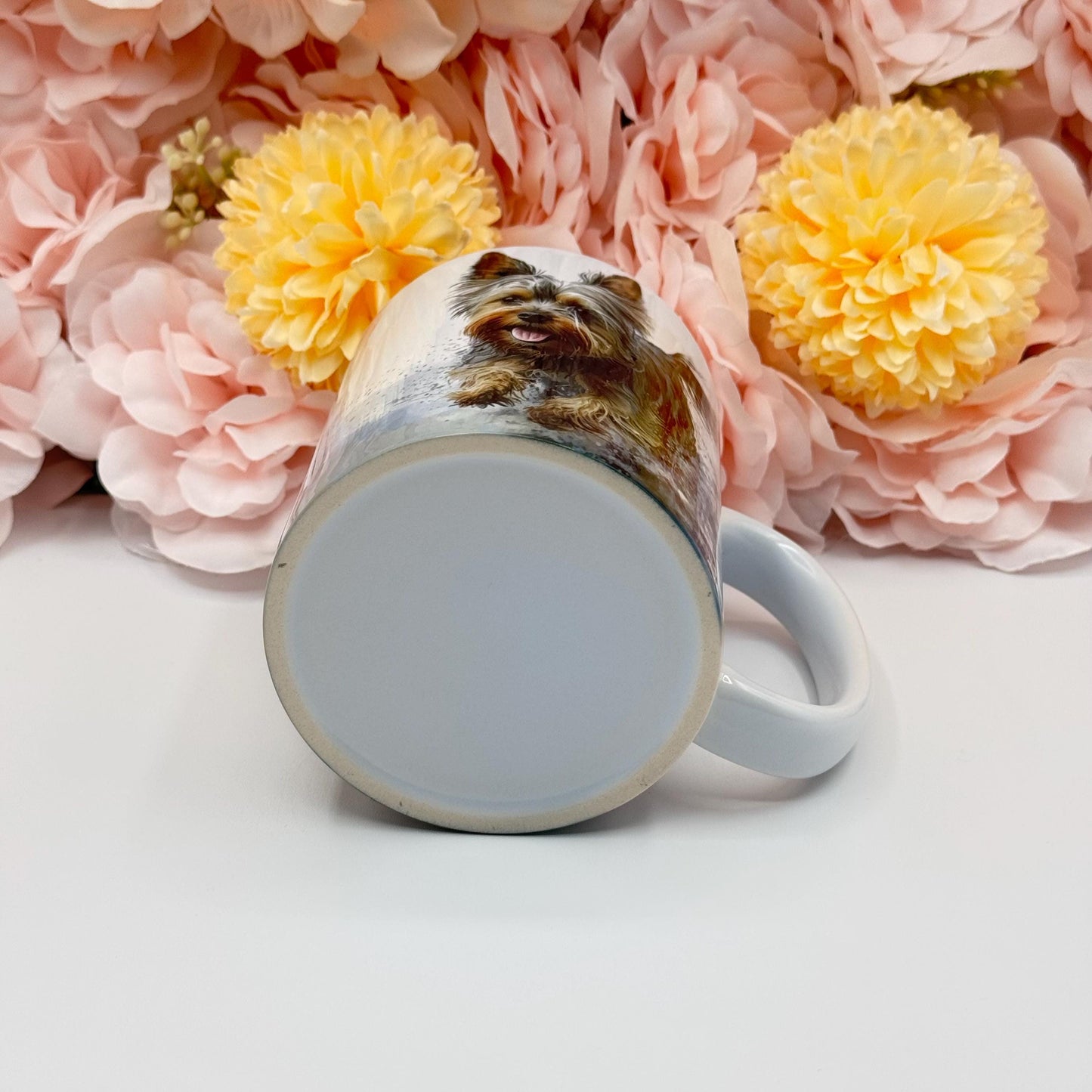 Yorkshire Terrier Ceramic Dog Mug - Handmade Pet Lover Gift