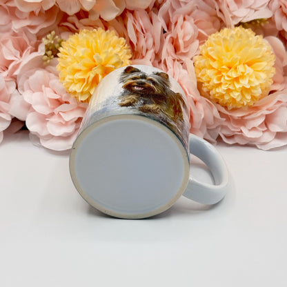 Yorkshire Terrier Ceramic Dog Mug - Handmade Pet Lover Gift