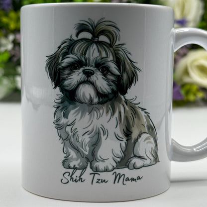 Shih Tzu 11oz Ceramic Coffee Mug: Unique Dog Lover Gift