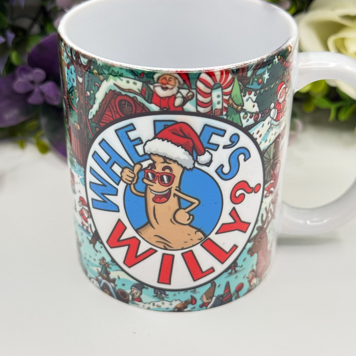 Where's Willy Humour 11oz Ceramic Mug