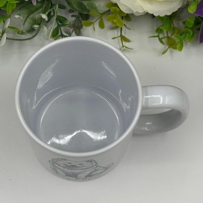 Samoyed Ceramic 11oz Mug: Handmade Ceramic Coffee Cup