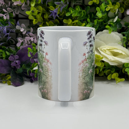 Chihuahua Rock and Flower 11oz Ceramic Dog Mug