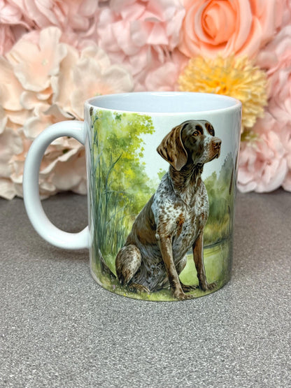 German Pointer Lake Ceramic 11oz Mug - Unique Dog Lover Gift