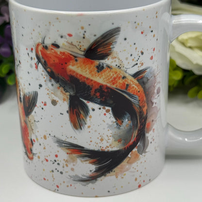 Koi Fish 11oz Ceramic Coffee Mug