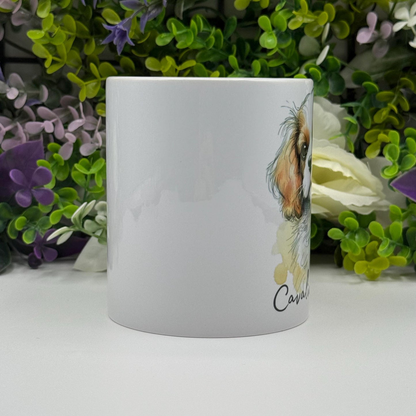 Cavalier King Charles Spaniel 11oz Mug: Handmade Dog Lover Gift