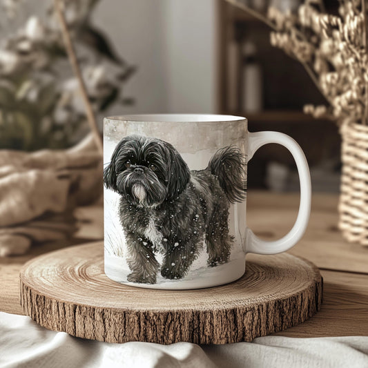 Shih Tzu 11oz Ceramic Coffee Mug: Unique Dog Lover Gift