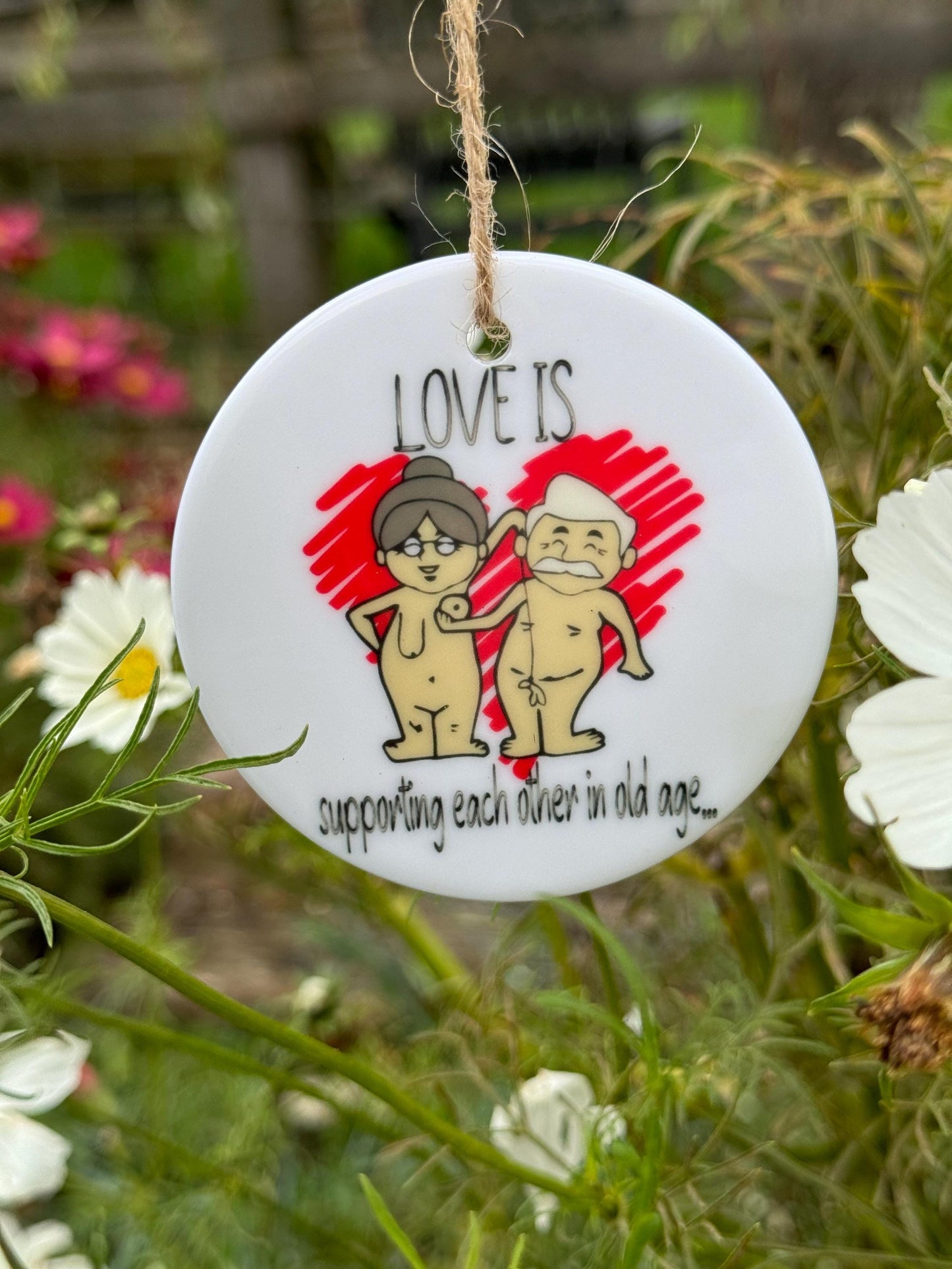Couple Humour Ornament: Sentimental Keepsake Gift