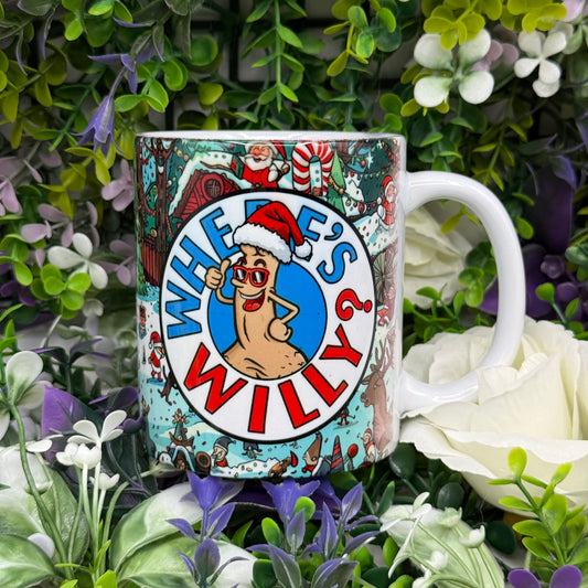 Where's Willy Humour 11oz Ceramic Mug