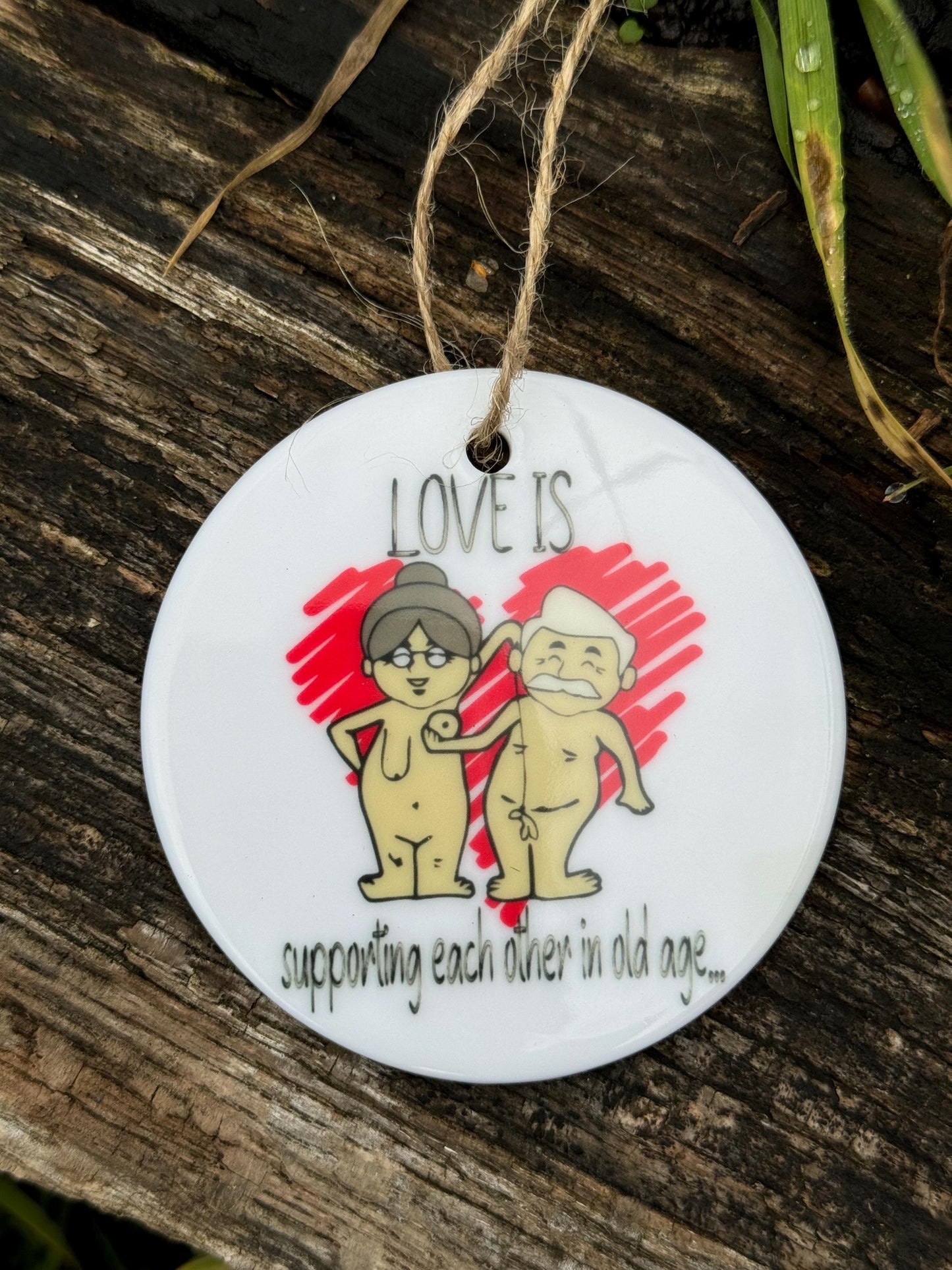 Couple Humour Ornament: Sentimental Keepsake Gift