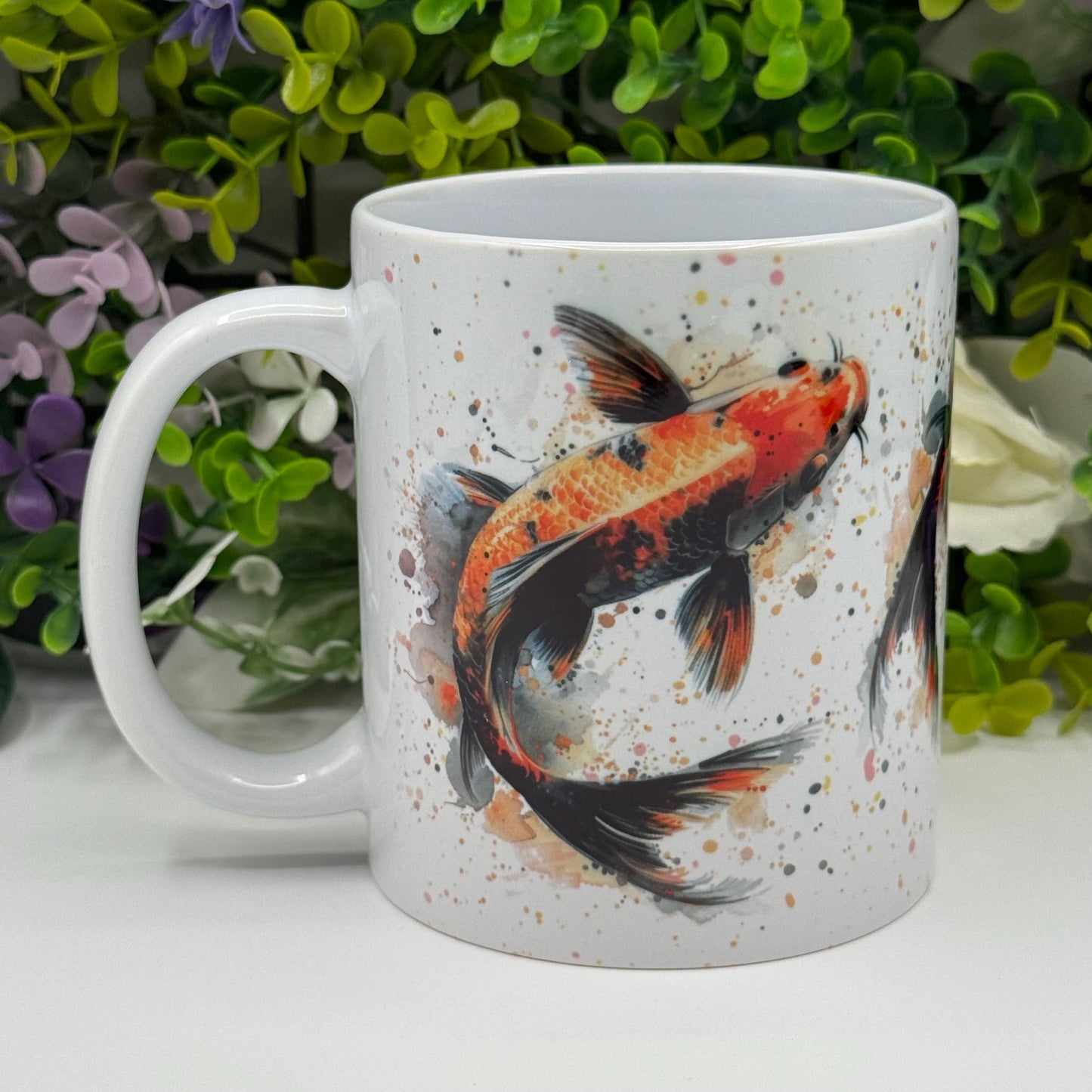 Koi Fish 11oz Ceramic Coffee Mug