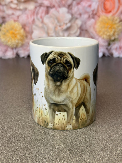 Pug 11oz Ceramic Dog Mug