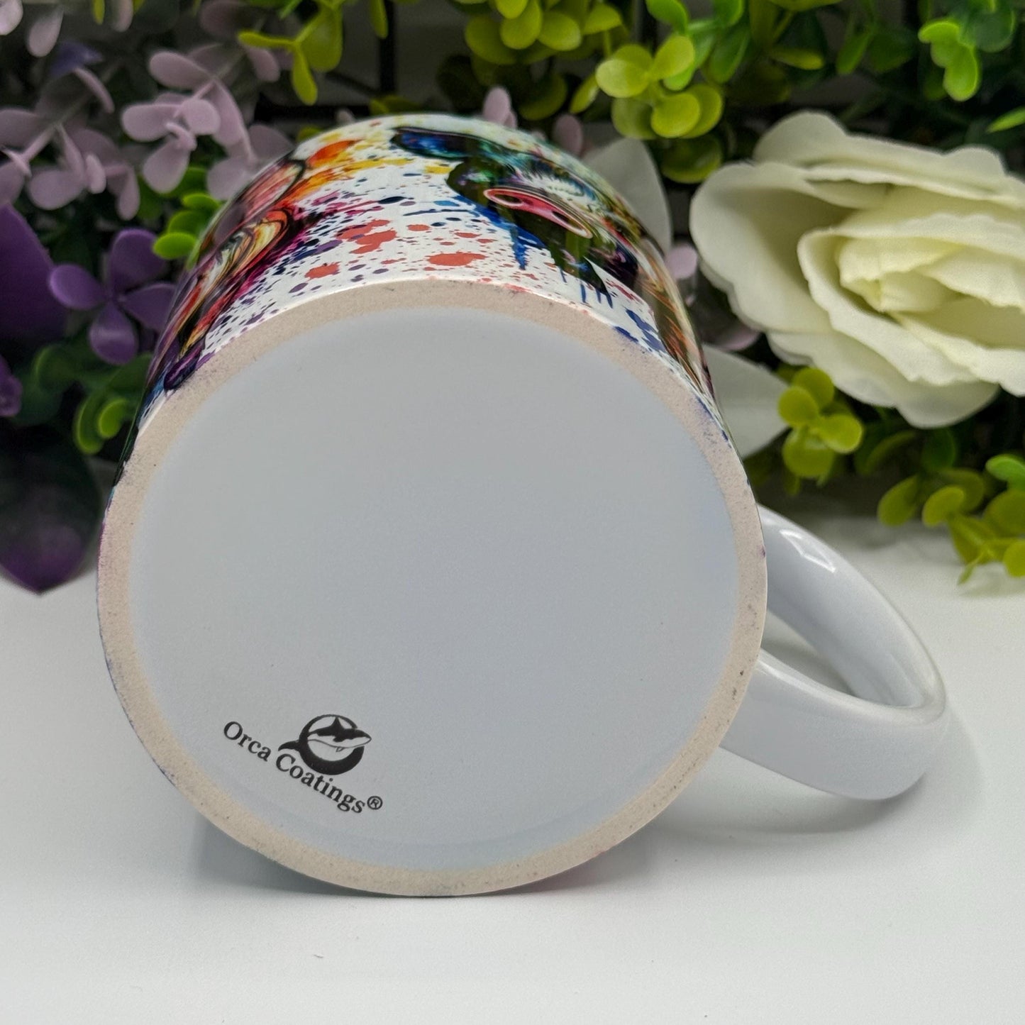 Pig Colourful 11oz Ceramic Mug
