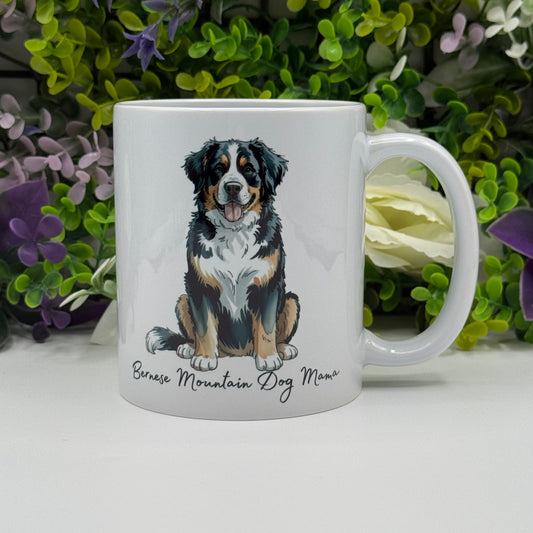 Bernese Mountain Dog 11oz Ceramic Mug: Handmade Pet Lover Gift