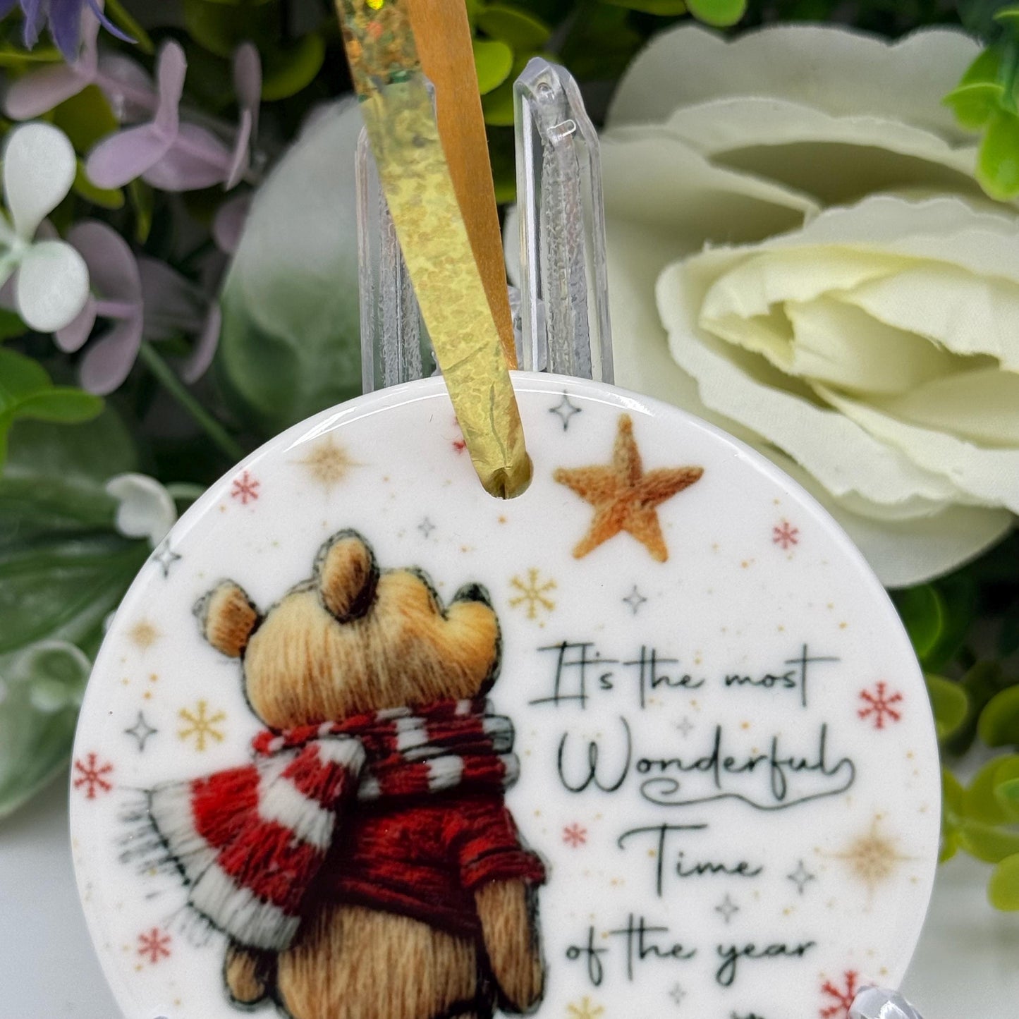 Ceramic Christmas Ornament – Keepsake Gift
