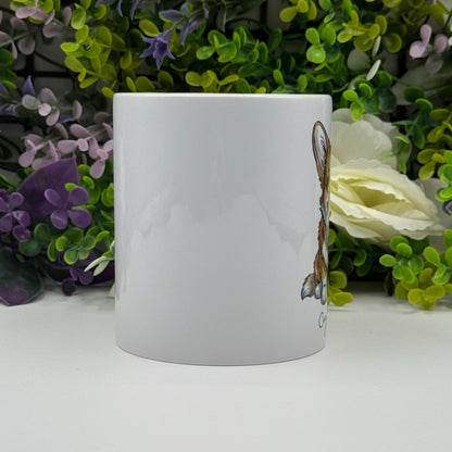 Corgi Ceramic 11oz Mug: Handmade Dog Lover Gift