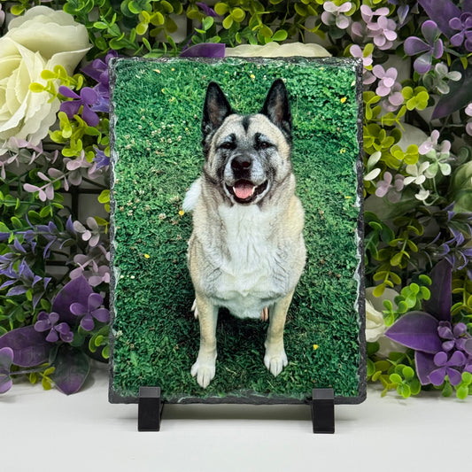 Custom Photo Slate 15cm x 20cm - Personalised Image