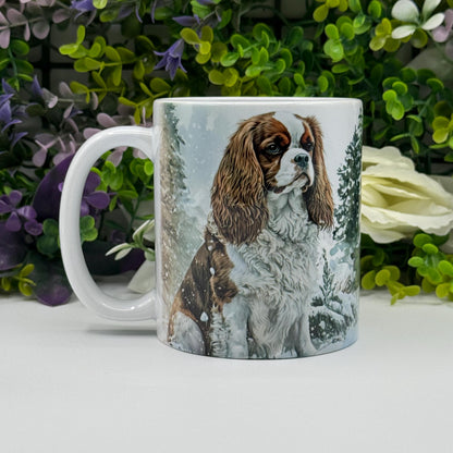 Cavalier King Charles Spaniel Blenheim 11oz Mug: Handmade Dog Lover Gift