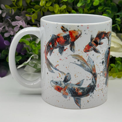 Koi Fish 11oz Ceramic Coffee Mug