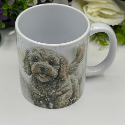 Cockapoo Ceramic 11oz Mug: Unique Dog Lover Gift