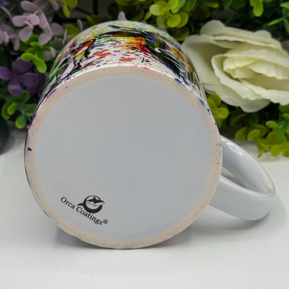 Cow Colourful 11oz Ceramic Mug