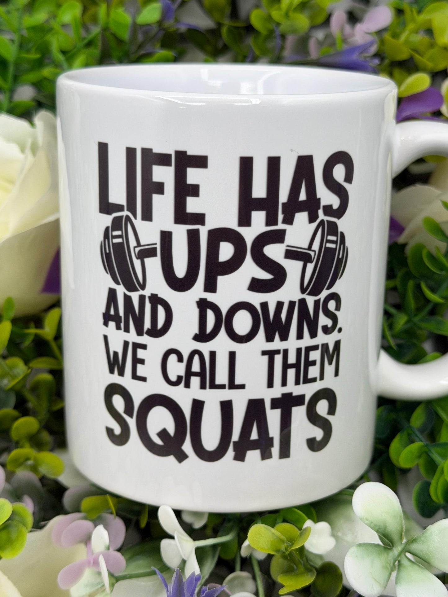 Gym Squats Humour 11oz Ceramic Mug